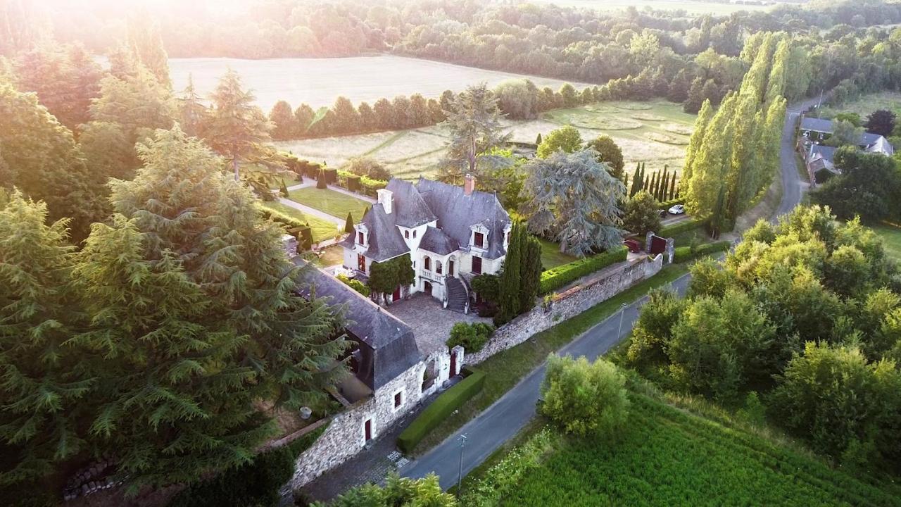 Manoir De La Groye Hotel Saint-Saturnin-sur-Loire Zewnętrze zdjęcie