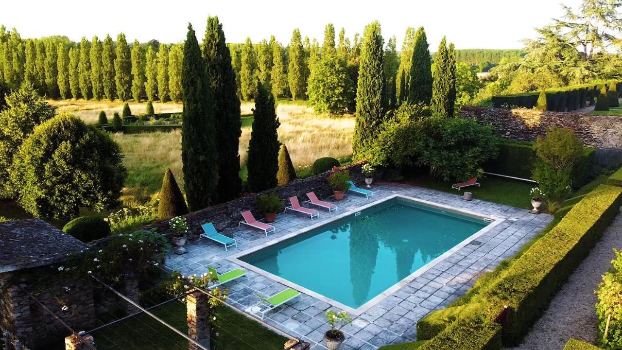 Manoir De La Groye Hotel Saint-Saturnin-sur-Loire Zewnętrze zdjęcie
