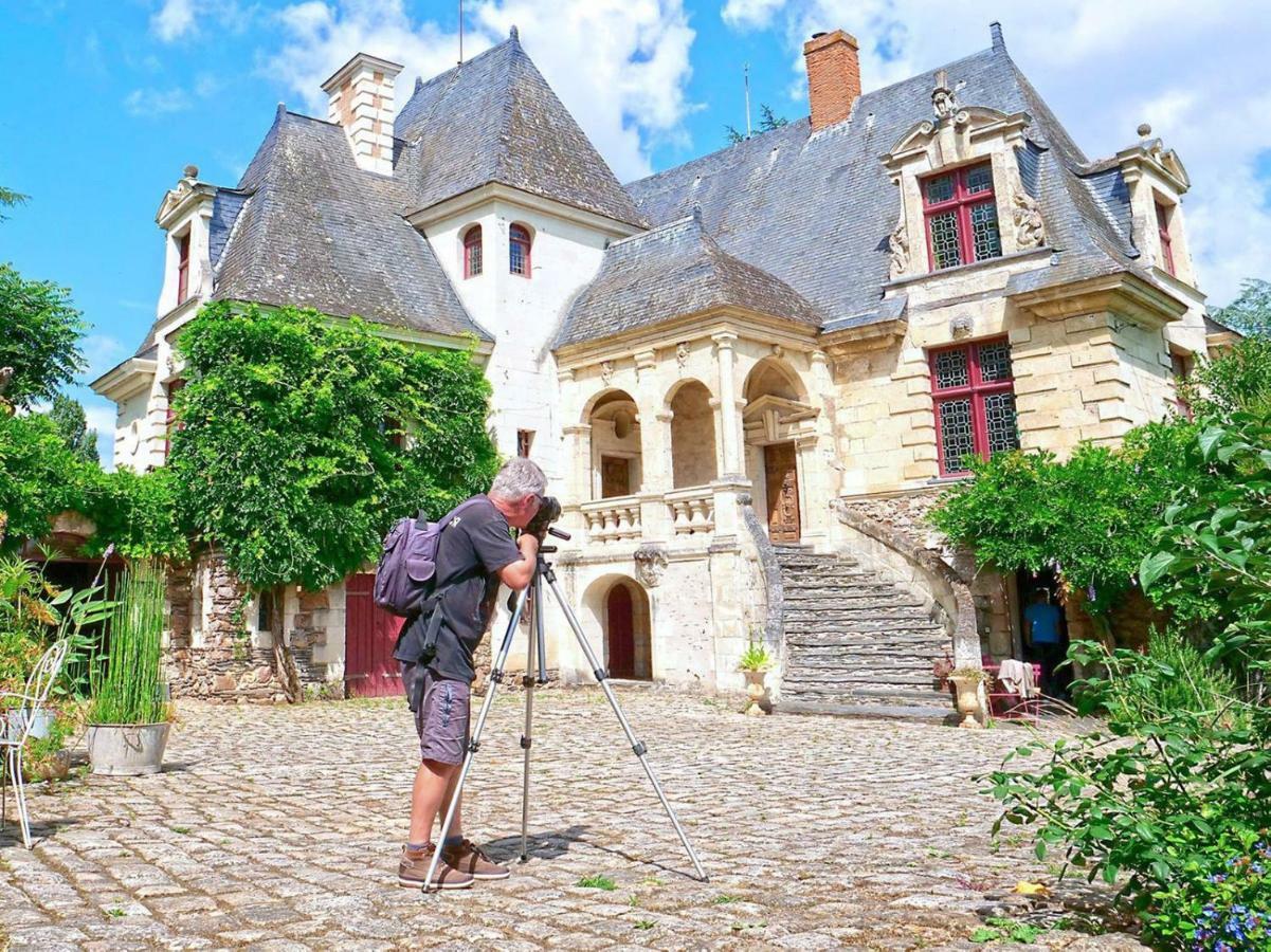 Manoir De La Groye Hotel Saint-Saturnin-sur-Loire Zewnętrze zdjęcie